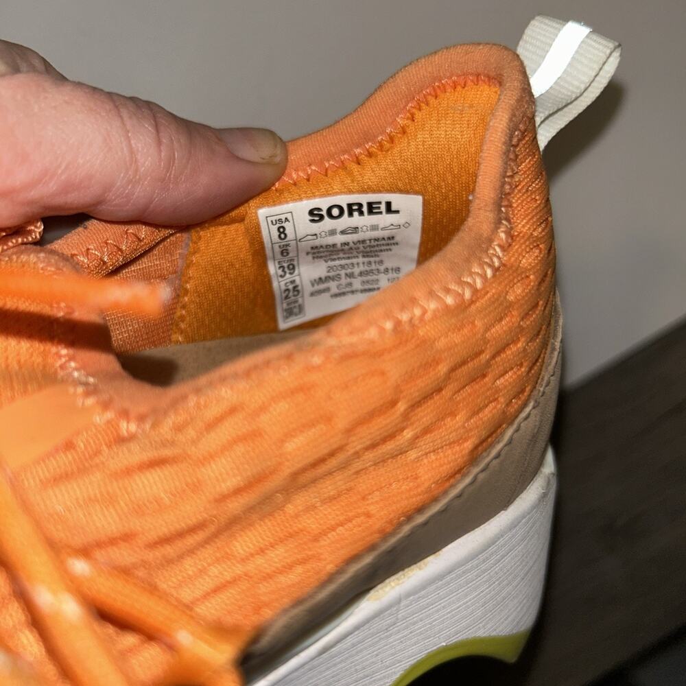 Sorel Womens Kinetic Impact II Lace Sneaker Size 8 - Picture 3 of 6